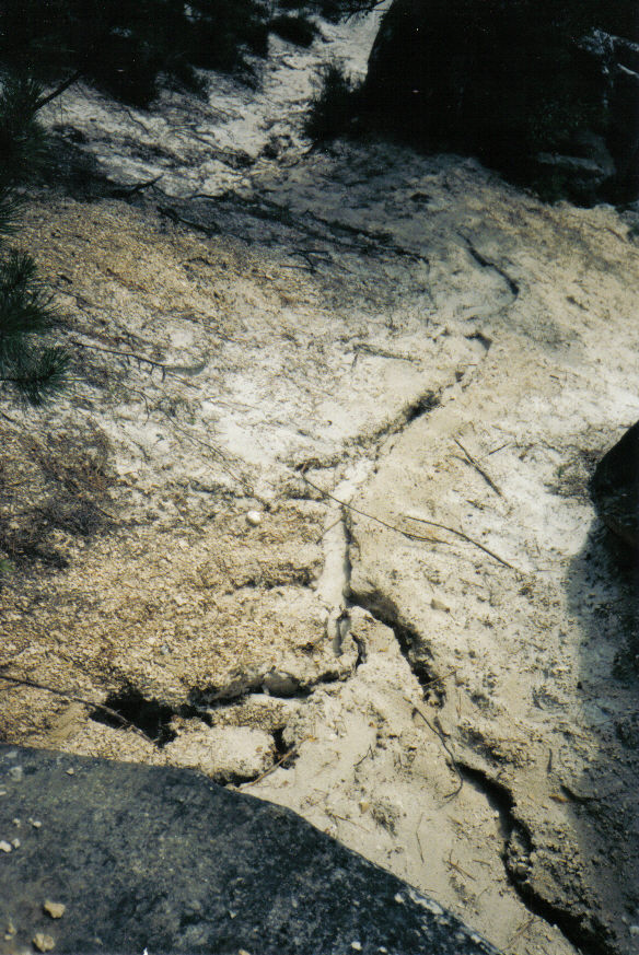 ruissellement de l`eau